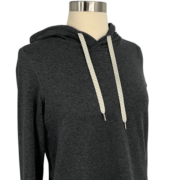 Vuori Halo Essential Hoodie Heather Gray Pullover DreamKnit Size XS Women's - Picture 6 of 7